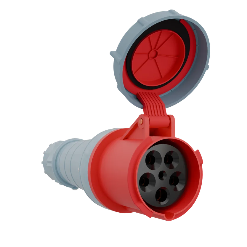 Розетка кабельная 125A 5p IP67 KONPAL (AUREX)